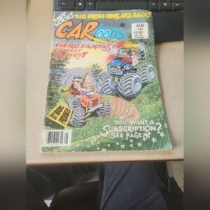 CARtoons Magazine Aug. 1984 Issue